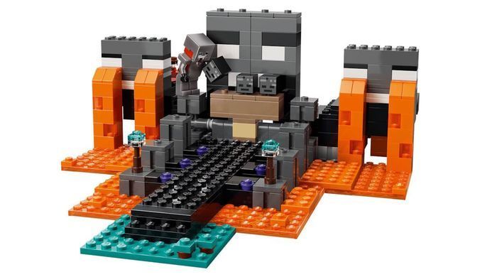 LEGO Minecraft Битва за Візер 494 деталі (21590) &ndash; фото товару LEGO з категорії LEGO Minecraft. Оригінал, доставка по Україні