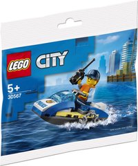 Конструктор LEGO City Поліцейський водний скутер 33 деталі (30567) купити