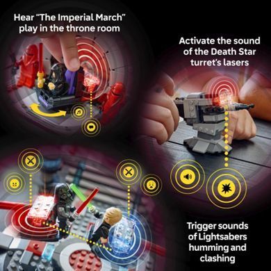 LEGO Star Wars SMART Play&trade;: A-Wing і дуель у тронній залі (75427) &ndash; фото товару LEGO з категорії LEGO Star Wars. Оригінал, доставка по Україні