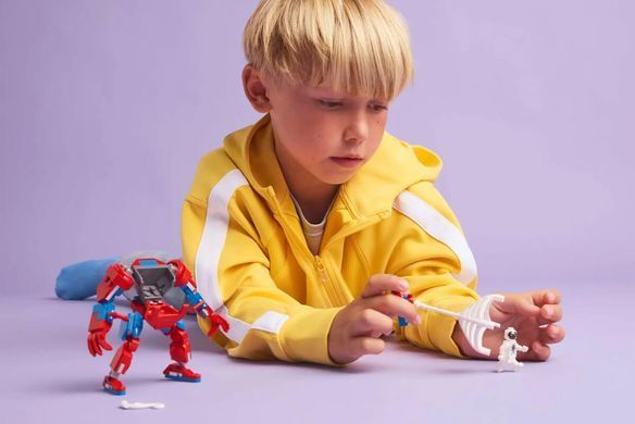 LEGO Super Heroes Marvel Робот Людини Павука проти Анти-Венома 107 деталей (76308) &ndash; фото товару LEGO з категорії LEGO Marvel Super Heroes. Оригінал, доставка по Україні