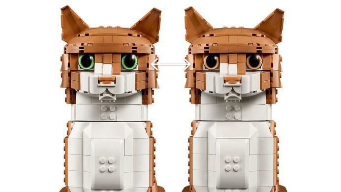 LEGO Ideas Помаранчевий кіт (21376) &ndash; фото товару LEGO з категорії LEGO Ideas. Оригінал, доставка по Україні