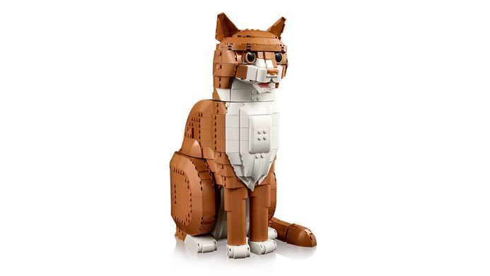 LEGO Ideas Помаранчевий кіт (21376) &ndash; фото товару LEGO з категорії LEGO Ideas. Оригінал, доставка по Україні