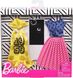 Одежда и аксессуары для куклы Барби 2 наряда Желтое платье и синий топ с розовой юбкой Barbie Fashion GHX60 2