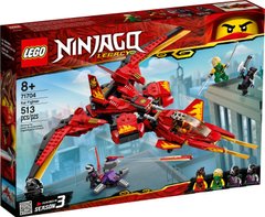 Конструктор Lego Ninjago Истребитель Кая 513 детали (71704)