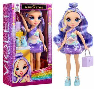 Лялька Rainbow High серії My Fashion Style &mdash; Віолетта (248637) &ndash; фото товару Rainbow High з категорії Ляльки Рейнбоу Хай - Rainbow High. Оригінал, доставка по Україні