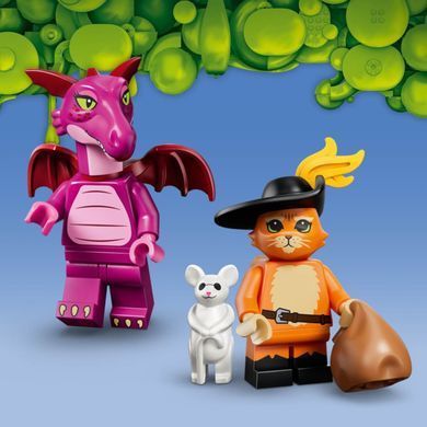 LEGO Minifigures Серія &laquo;Шрек&raquo; випадковий персонаж (71053) &ndash; фото товару LEGO з категорії LEGO Minifigures. Оригінал, доставка по Україні
