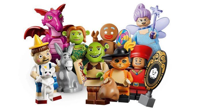 LEGO Minifigures Серія &laquo;Шрек&raquo; випадковий персонаж (71053) &ndash; фото товару LEGO з категорії LEGO Minifigures. Оригінал, доставка по Україні