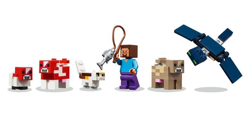 LEGO Minecraft 21270 Грибний будинок | ЛЕГО 21270 Майнкрафт