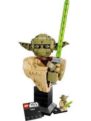 LEGO Star Wars Погруддя Йоди (75438) &ndash; фото товару LEGO з категорії LEGO Star Wars. Оригінал, доставка по Україні