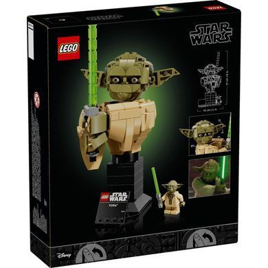 LEGO Star Wars Погруддя Йоди (75438) &ndash; фото товару LEGO з категорії LEGO Star Wars. Оригінал, доставка по Україні