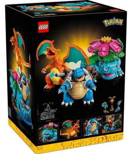 LEGO Pokemon Венузавр, Чаризард и Бластойз (72153) — купить