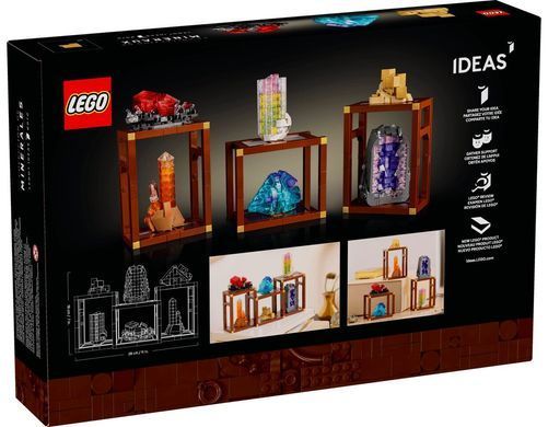 LEGO Ideas Коллекция минералов (21362) &ndash; фото товара LEGO из категории LEGO Ideas. Оригинал, доставка по Украине