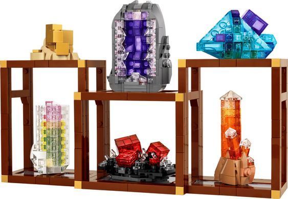 LEGO Ideas Коллекция минералов (21362) &ndash; фото товара LEGO из категории LEGO Ideas. Оригинал, доставка по Украине