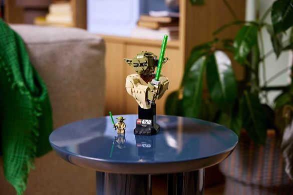 LEGO Star Wars Погруддя Йоди (75438) &ndash; фото товару LEGO з категорії LEGO Star Wars. Оригінал, доставка по Україні