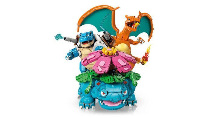 LEGO Pokemon Венузавр, Чаризард и Бластойз (72153) &ndash; фото товара LEGO из категории LEGO Pokemon. Оригинал, доставка по Украине