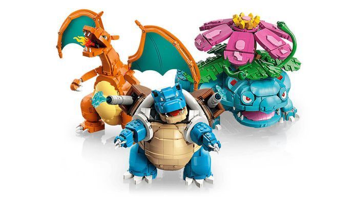 LEGO Pokemon Венузавр, Чаризард и Бластойз (72153) &ndash; фото товара LEGO из категории LEGO Pokemon. Оригинал, доставка по Украине