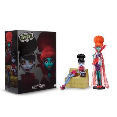 Колекційний набір ляльок Monster High Skullector Beetlejuice &mdash; Зала очікуваня Потойбіччя, 2 ляльки (JCX58) &ndash; фото товару Monster High з категорії Ляльки Monster High (Монстер Хай). Оригінал, доставка по Україні