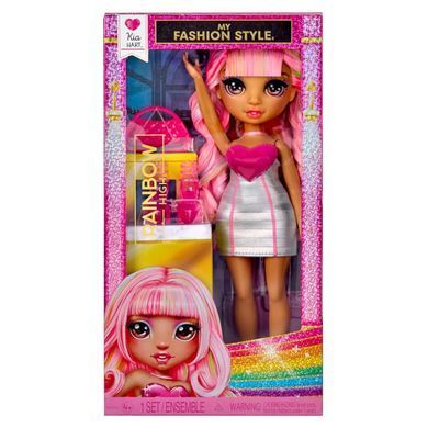 Лялька Rainbow High серії My Fashion Style &mdash; Кіа (248651) &ndash; фото товару Rainbow High з категорії Ляльки Рейнбоу Хай - Rainbow High. Оригінал, доставка по Україні