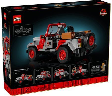 LEGO Jurassic World - Jurassic Park Jeep Wrangler (77984) &ndash; фото товару LEGO з категорії LEGO Jurassic World. Оригінал, доставка по Україні