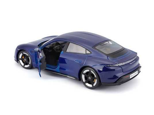 Voiture miniature de collection - PORSCHE Taycan Turbo S - Échelle 1/24