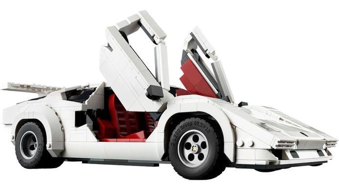 LEGO Icons Lamborghini Countach 5000 Quattrovalvole 1506 деталей (10337) &ndash; фото товара LEGO из категории LEGO Icons. Оригинал, доставка по Украине