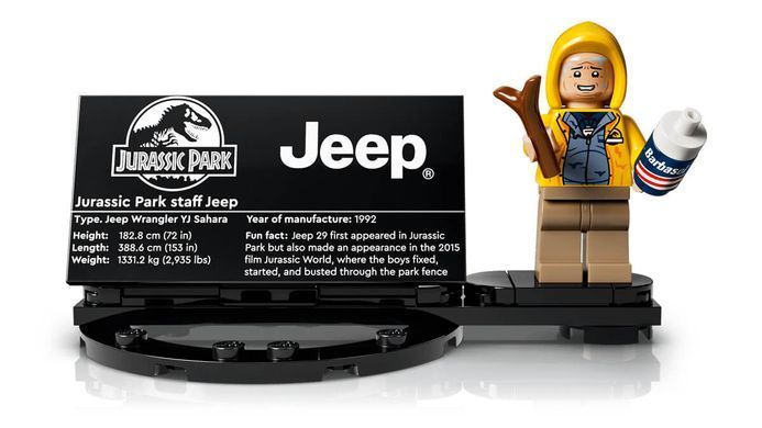LEGO Jurassic World - Jurassic Park Jeep Wrangler (77984) &ndash; фото товару LEGO з категорії LEGO Jurassic World. Оригінал, доставка по Україні