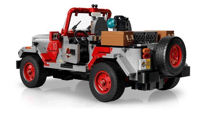LEGO Jurassic World - Jurassic Park Jeep Wrangler (77984) &ndash; фото товару LEGO з категорії LEGO Jurassic World. Оригінал, доставка по Україні