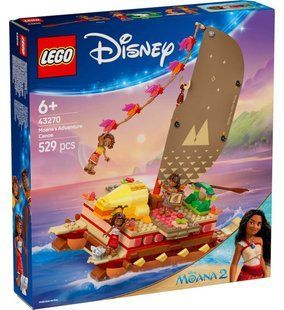 LEGO 43270 Disney Princess Пригодницьке каное Ваяни