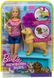 Игровой набор Barbie кукла Барби и Собака с новорожденными щенками FDD43 12