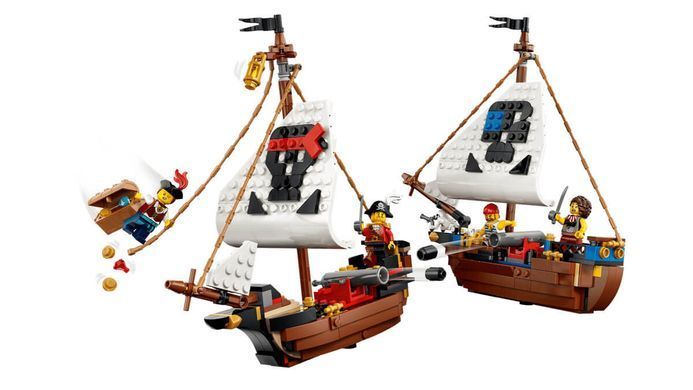 LEGO&reg; Creator 31387 Iconic Pirate Ship
