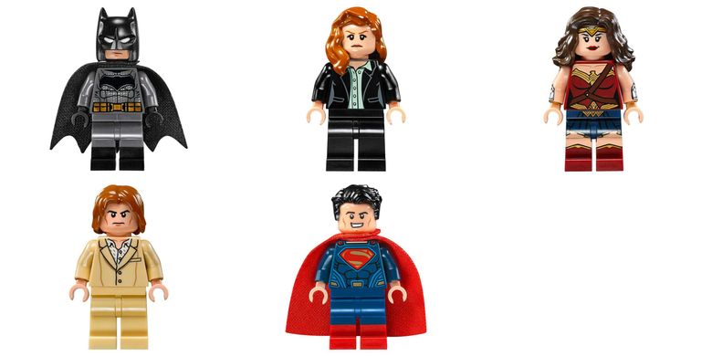 Конструктор Lego DC Super Heroes Герои справедливости: Небесная битва 517 деталей (76046)