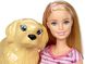 Игровой набор Barbie кукла Барби и Собака с новорожденными щенками FDD43 5
