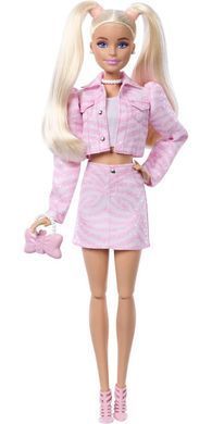 Лялька Barbie Deluxe Style #9 Денім-сет у барбікорі (JJN69) &ndash; фото товару Barbie з категорії Шарнірні ляльки Барбі. Оригінал, доставка по Україні