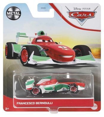 Металева Машинка Тачки Франческо Бернуллі CARS Francesco Bernoulli (DXV29/FLM10) &ndash; фото товару Cars з категорії Машинки Тачки - Cars. Оригінал, доставка по Україні