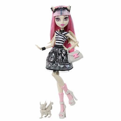 Лялька Monster High Rochelle Goyle G1 Creeproduction &mdash; Рошель Гойл Mattel (JHK57) &ndash; фото товару Monster High з категорії Ляльки Monster High (Монстер Хай). Оригінал, доставка по Україні