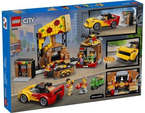 LEGO City Доставка пиццы с разными транспортными средствами (60496) &ndash; фото товара LEGO из категории LEGO City. Оригинал, доставка по Украине