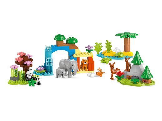 LEGO DUPLO Семейства диких животных 3-в-1 (10446) &ndash; фото товара LEGO из категории LEGO DUPLO. Оригинал, доставка по Украине