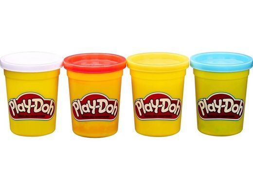 Набор пластилина Play-Doh Дино 4 контейнера (B6508) &ndash; фото товара Play-Doh из категории Наборы для лепки Play-Doh. Оригинал, доставка по Украине