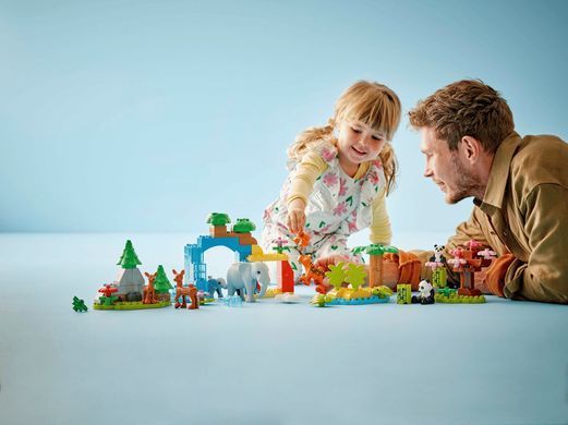 LEGO DUPLO Семейства диких животных 3-в-1 (10446) &ndash; фото товара LEGO из категории LEGO DUPLO. Оригинал, доставка по Украине