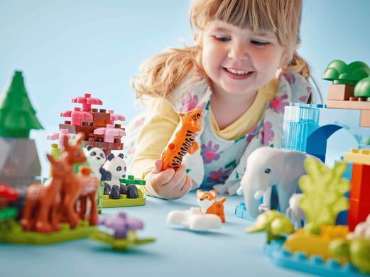 LEGO DUPLO Семейства диких животных 3-в-1 (10446) &ndash; фото товара LEGO из категории LEGO DUPLO. Оригинал, доставка по Украине