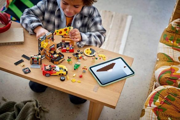 LEGO City Доставка пиццы с разными транспортными средствами (60496) &ndash; фото товара LEGO из категории LEGO City. Оригинал, доставка по Украине