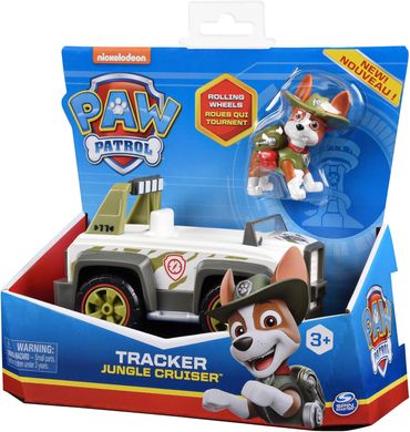 Рятівний автомобіль Paw Patrol з водієм Трекер Spin Master (6061801) купити