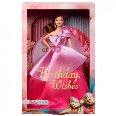 Коллекционная кукла Барби Особый День рождения - Barbie Signature Birthday Wishes 2025 Mattel (JBJ07) &ndash; фото товара Barbie Collector  из категории Коллекционные куклы Барби - Barbie Collector. Оригинал, доставка по Украине