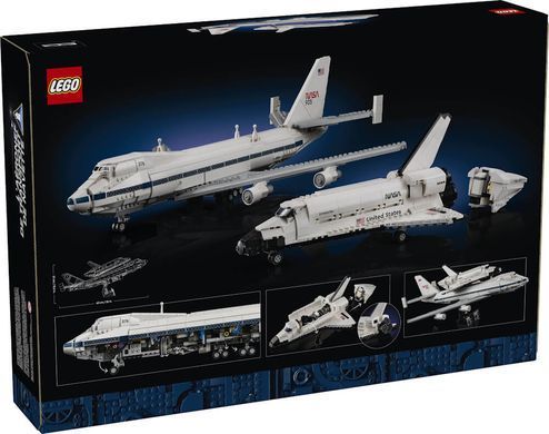 LEGO ICONS Самолет-носитель шаттлов 2417 деталей (10360) &ndash; фото товара LEGO из категории LEGO Icons. Оригинал, доставка по Украине