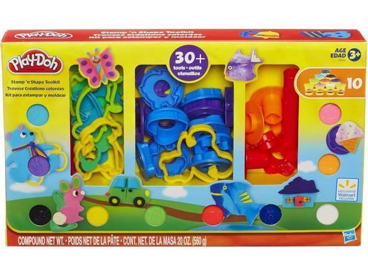 Набор для лепки Play-Doh Штампы и формы (A9305) &ndash; фото товара Play-Doh из категории Наборы для лепки Play-Doh. Оригинал, доставка по Украине