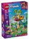 LEGO Friends 42666 День народження кота і будинок на дереві &mdash; набір із 2 мініляльками, 5 котами та святковими аксесуарами