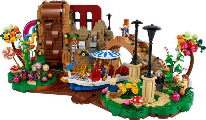LEGO Ideas Вилли Вонка и шоколадная фабрика (21360) &ndash; фото товара LEGO из категории LEGO Ideas. Оригинал, доставка по Украине