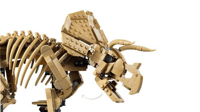 LEGO 77985 Jurassic World Скамʼянілості динозаврів: трицератопс