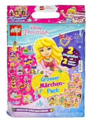 Набор журналов LEGO Disney Princess XL-Blindbag &mdash; 2 журнала и 2 LEGO набора (11691918-25) &ndash; фото товара LEGO из категории Журналы LEGO. Оригинал, доставка по Украине