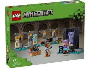 LEGO 21252 Minecraft Зброярня з Алекс, зброярем і порталом у Нижній світ